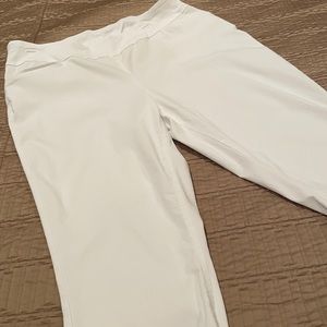 Westbound Woman slacks, white, rayon blend, 18WS